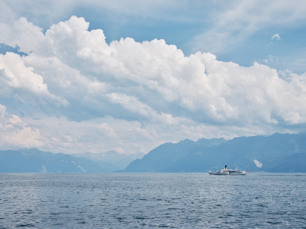 a boat on the water