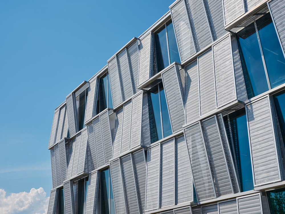 a building with windows