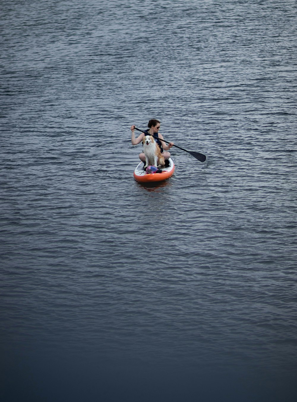 a man in a kayak