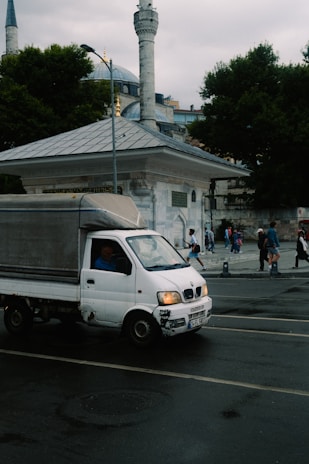 Commercial vehicle on light truck tires in lagos nigeria