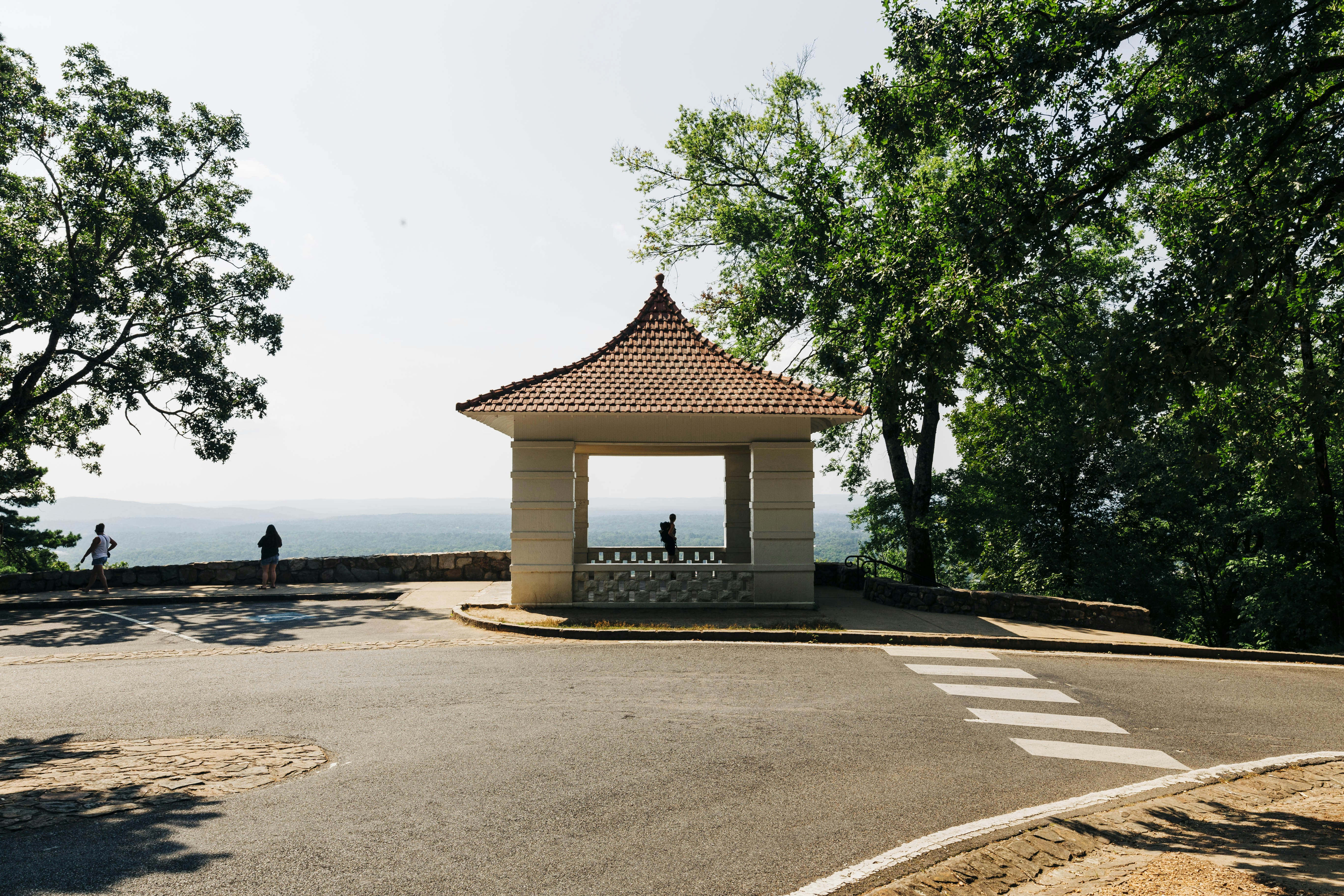 One of the oldest look out areas in Hot Springs National Park.