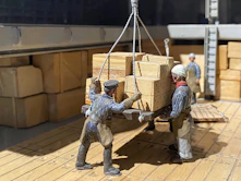 a few men working on a project