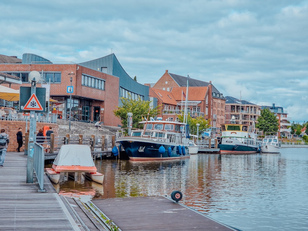 boats in a canal