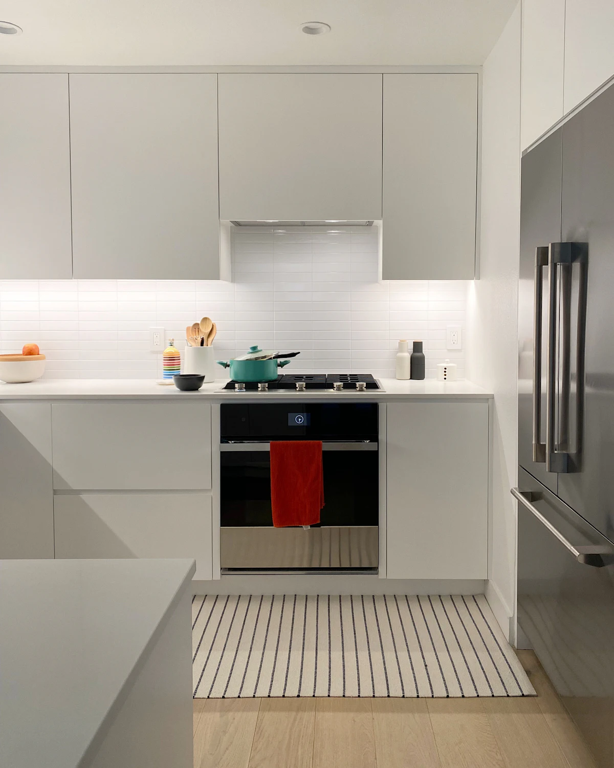The refreshed kitchen after the upgrade