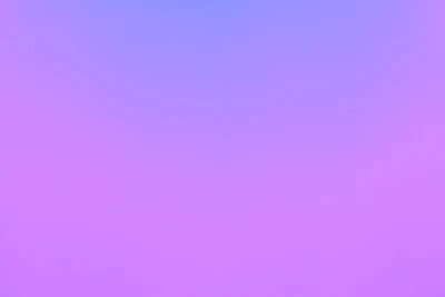 A vibrant blue-purple gradient interface showcasing a user profile page with rounded cards and clean typography.