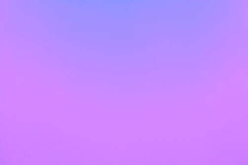 Clean app interface illustrating smooth transitions with a subtle gradient purple-blue background.