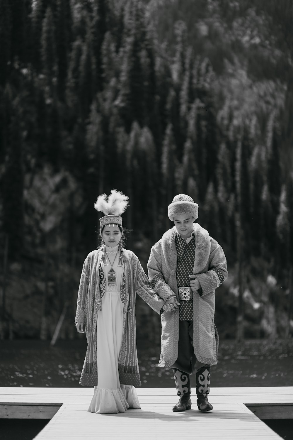 a man and woman posing for a picture