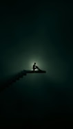 a person sitting on a bench