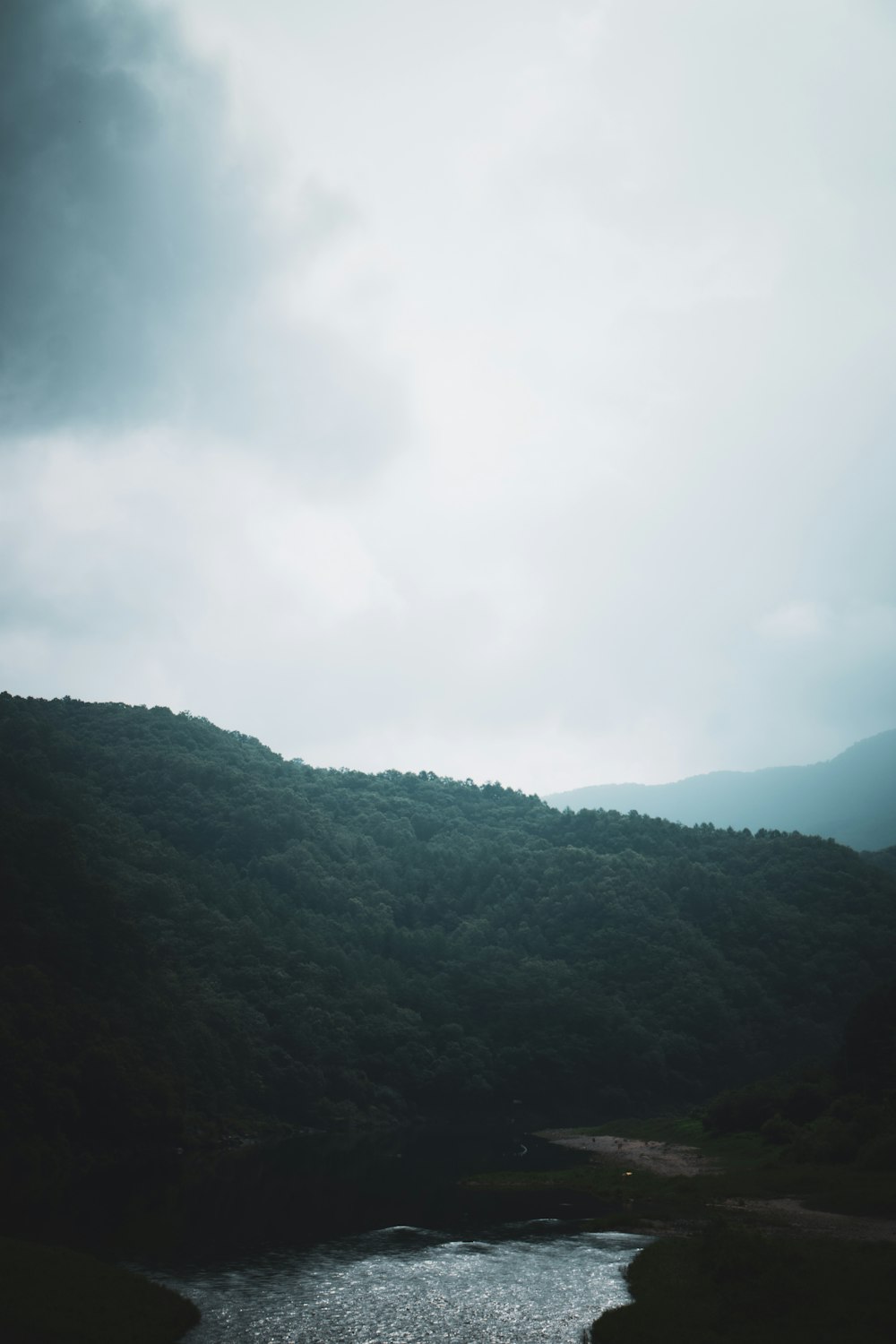 a river running through a valley