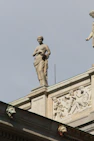 a statue on a building