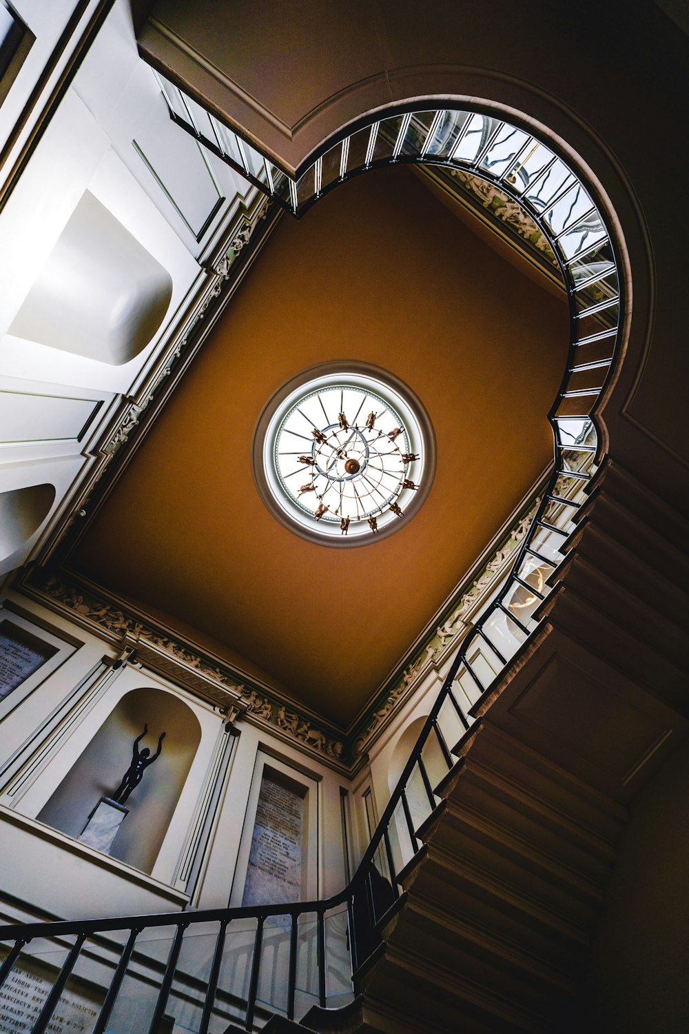 a clock on a building