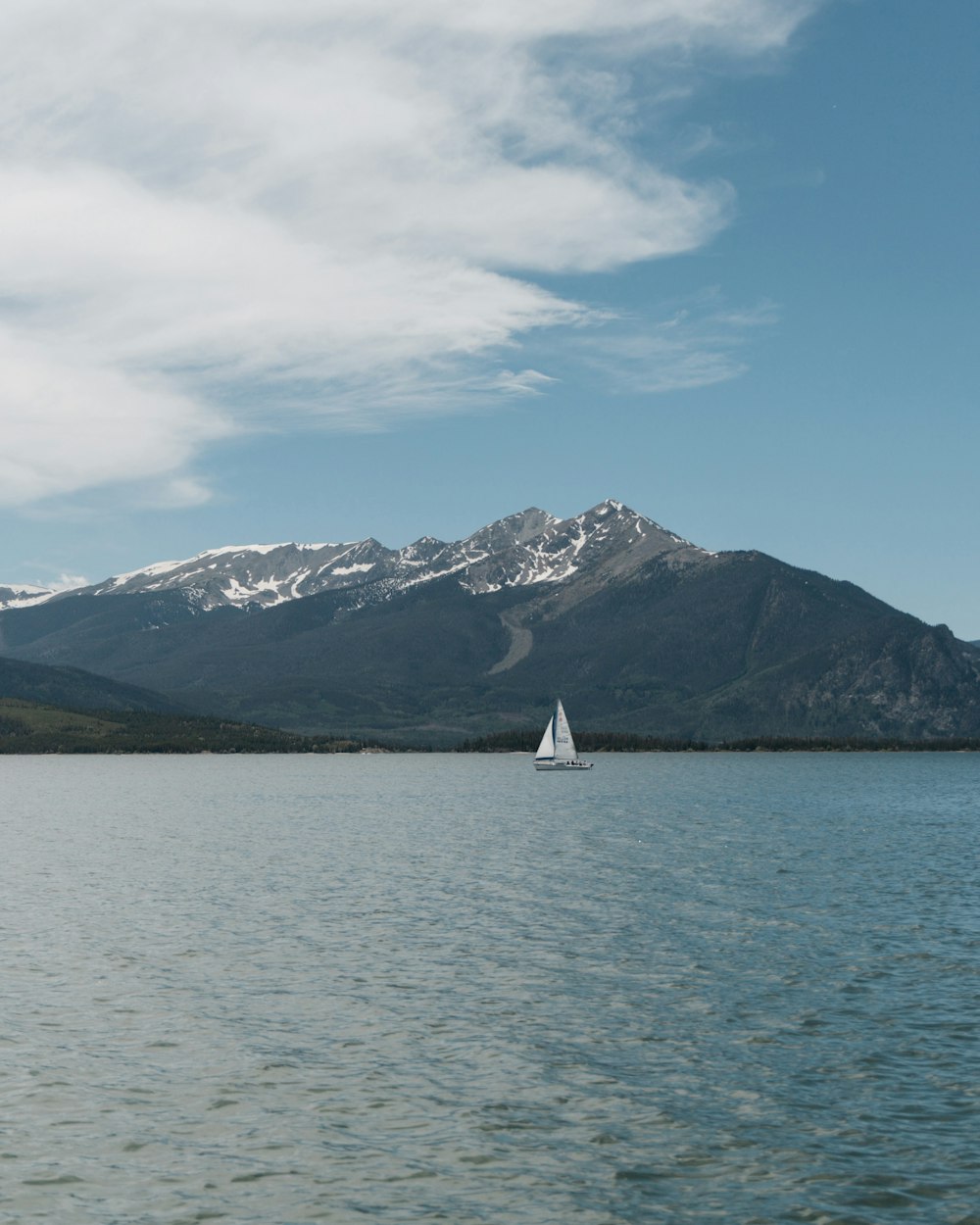 a sailboat in the water