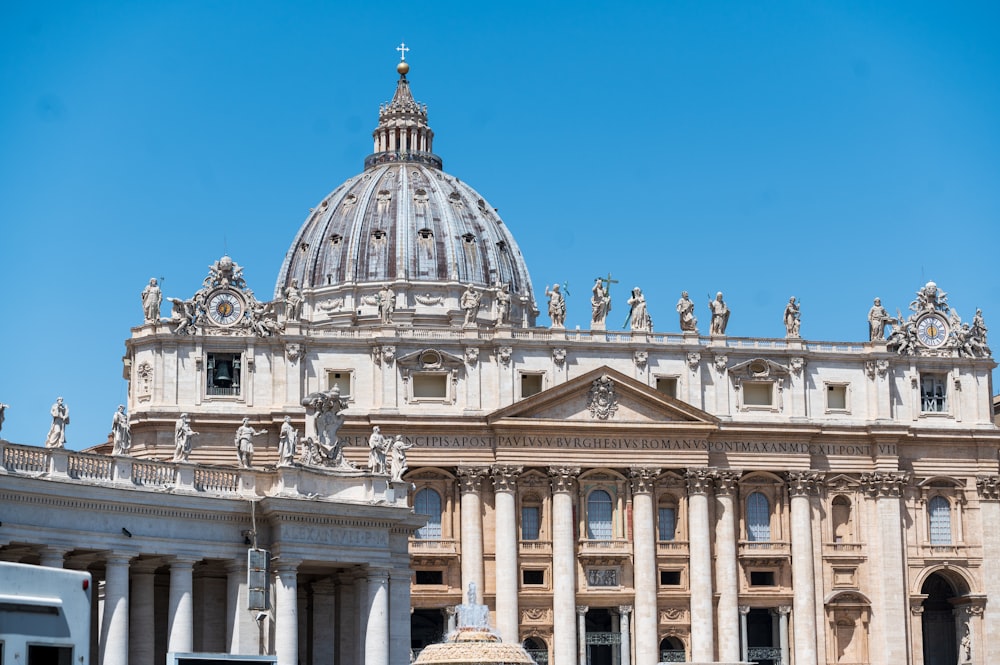 a large building with a domed roof