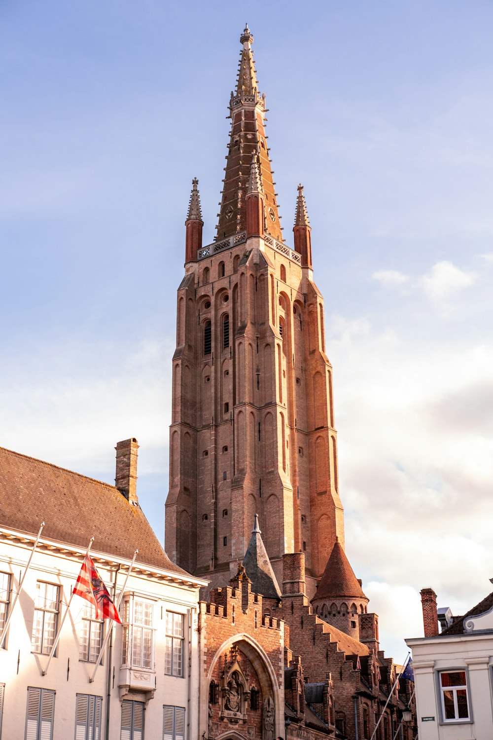 a tall building with a tower