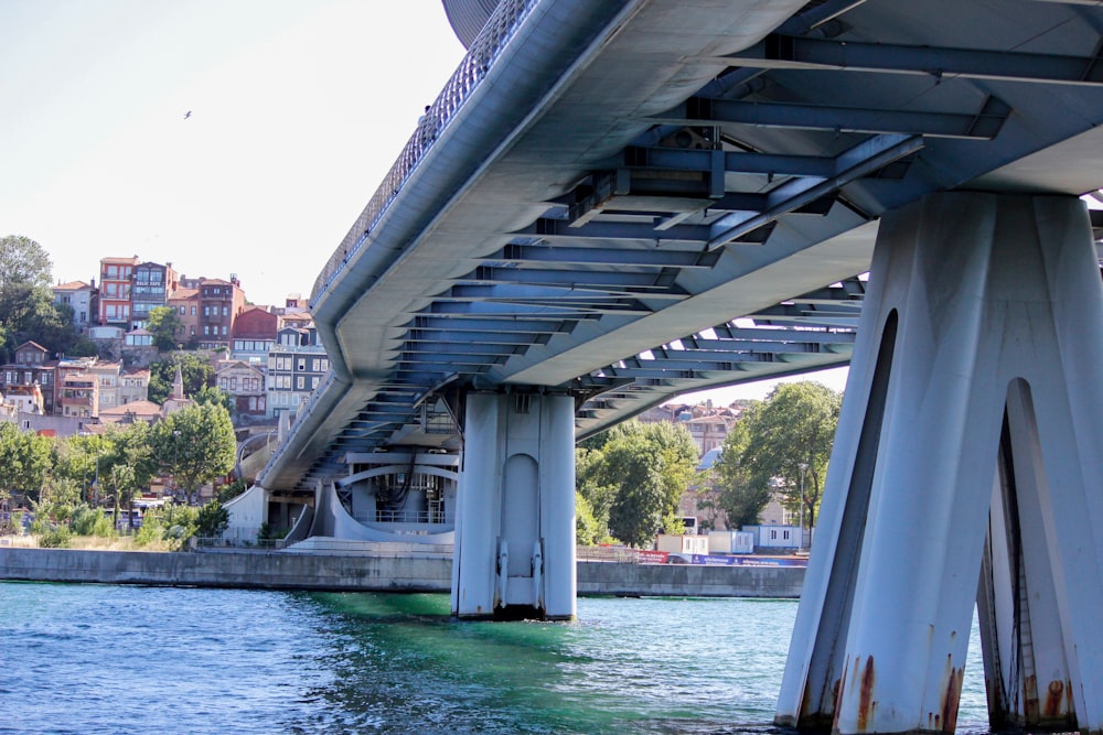 a bridge over water