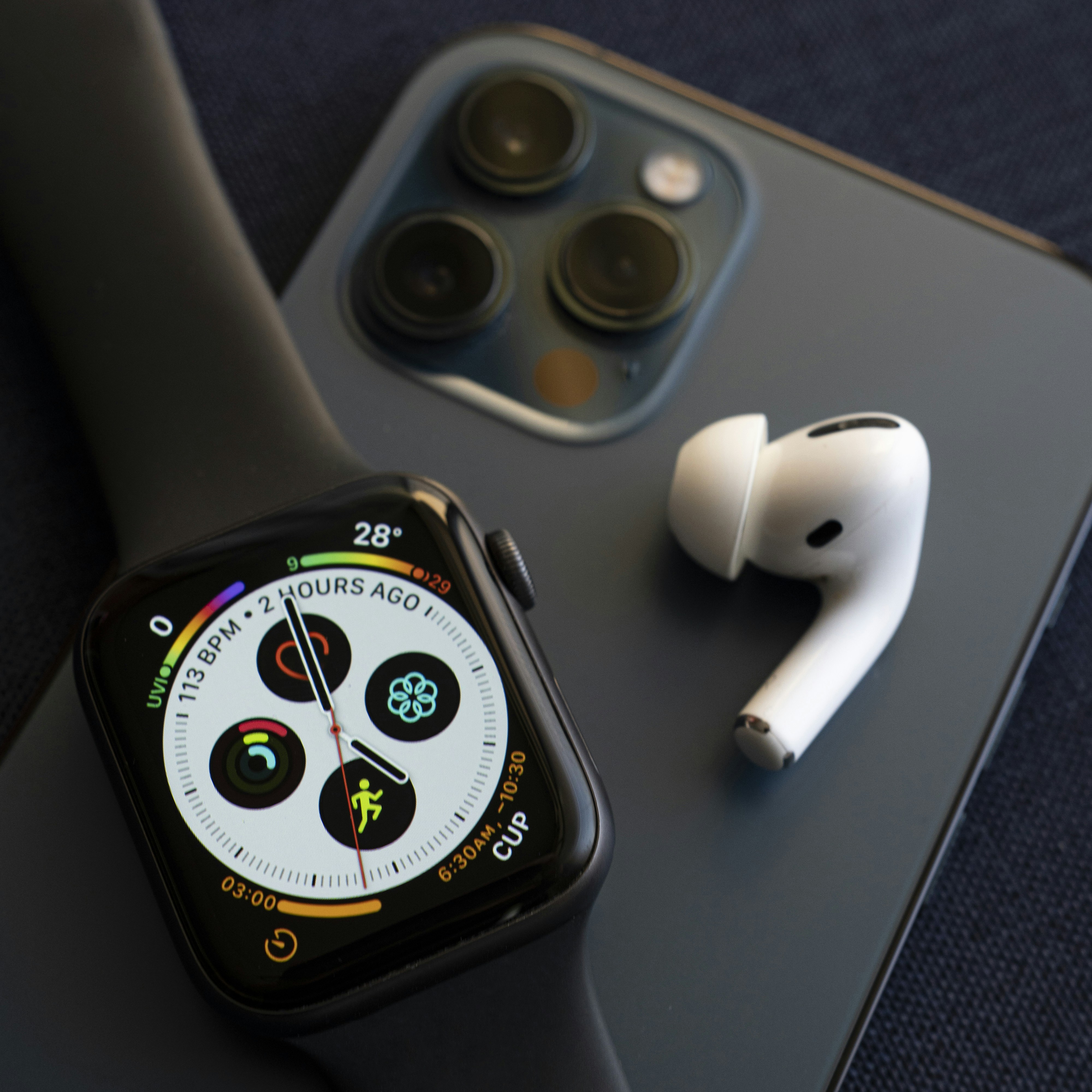 a video game console and controller