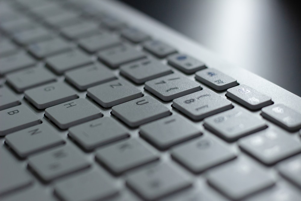 a close up of a keyboard