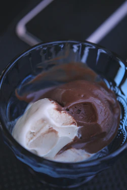 A sleek dark mode interface of the myicecreamstudio app showing technical ice cream formulation tools.