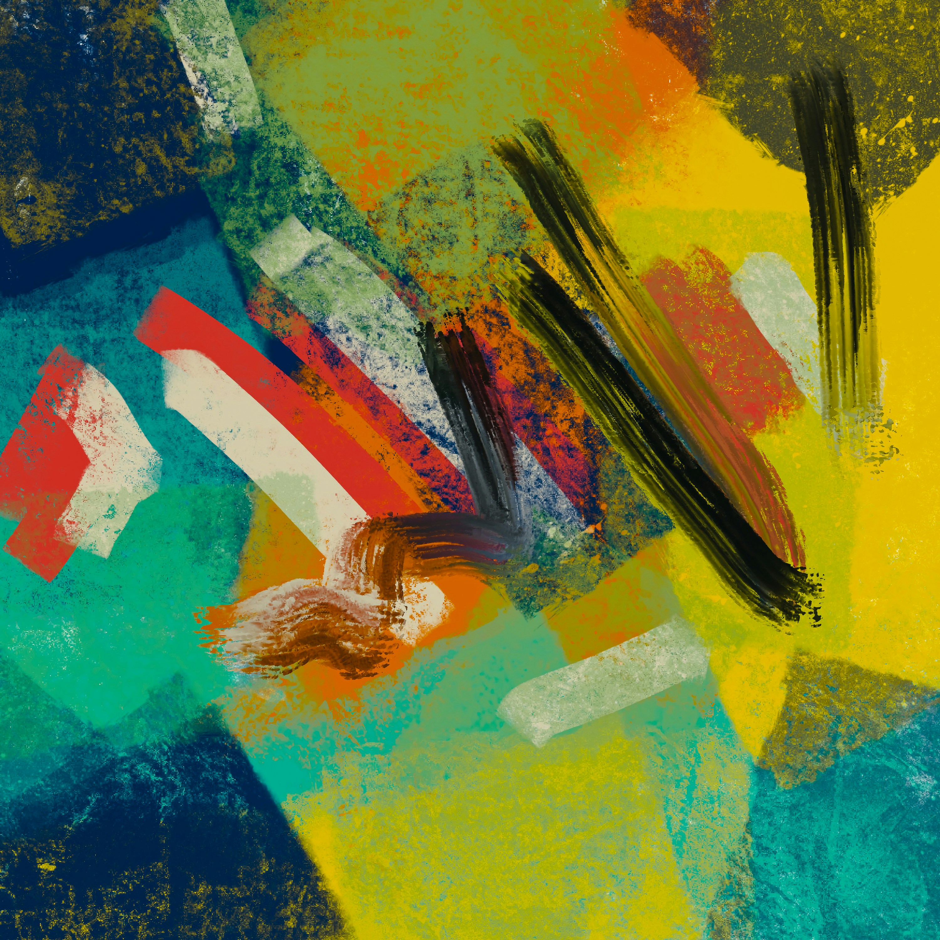 a painting of a person