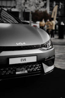 the front of a car