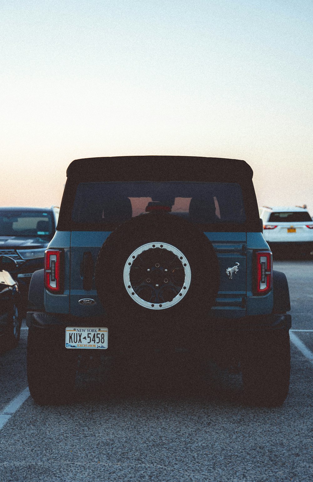 a car with a logo on it