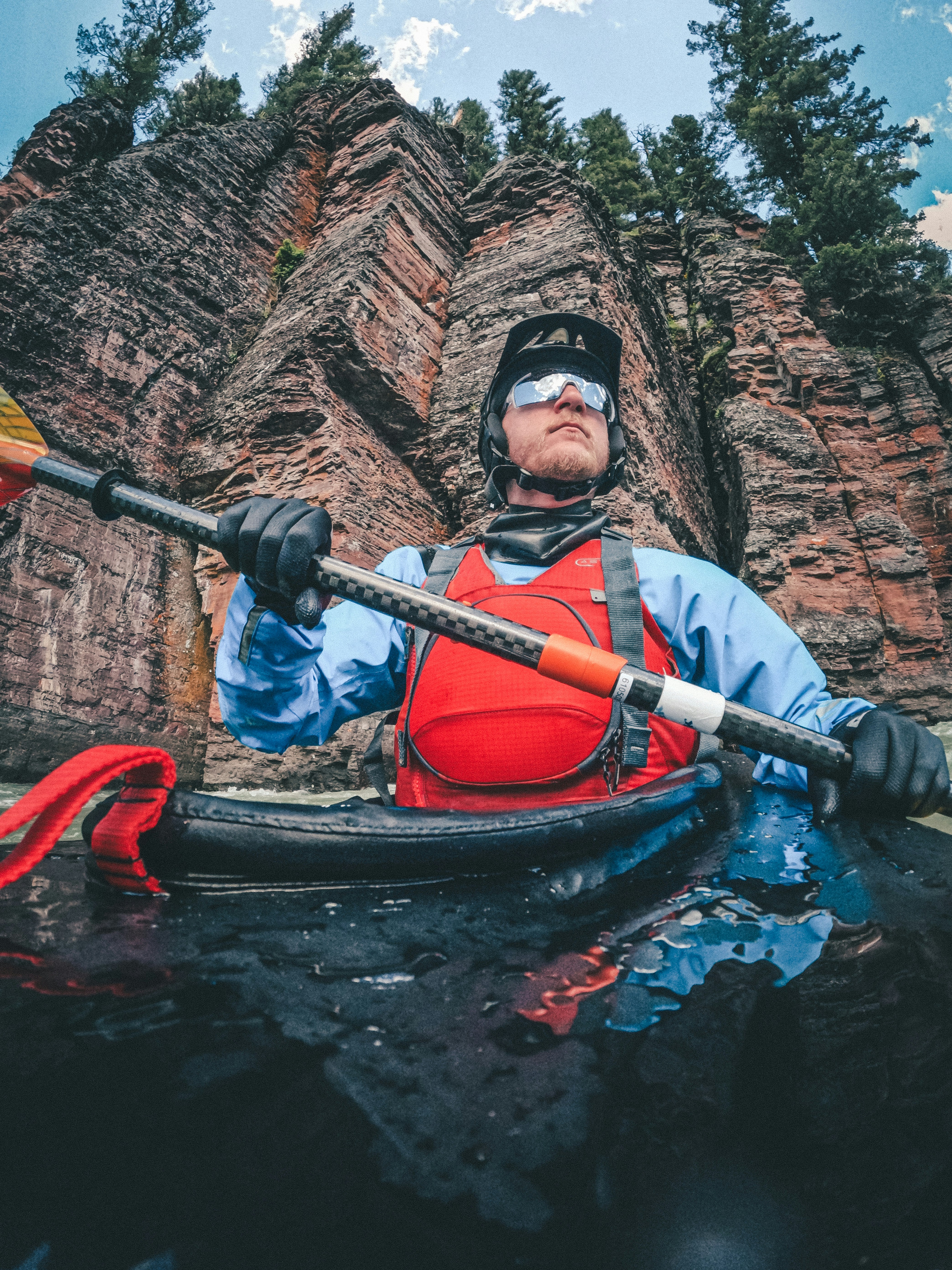 StaticCore 10.5mm caving rope coiled — UIAA certified static kernmantle