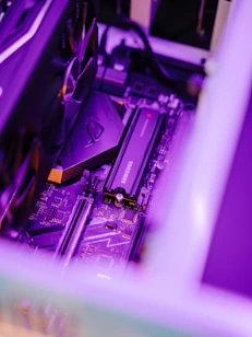 a close-up of a computer