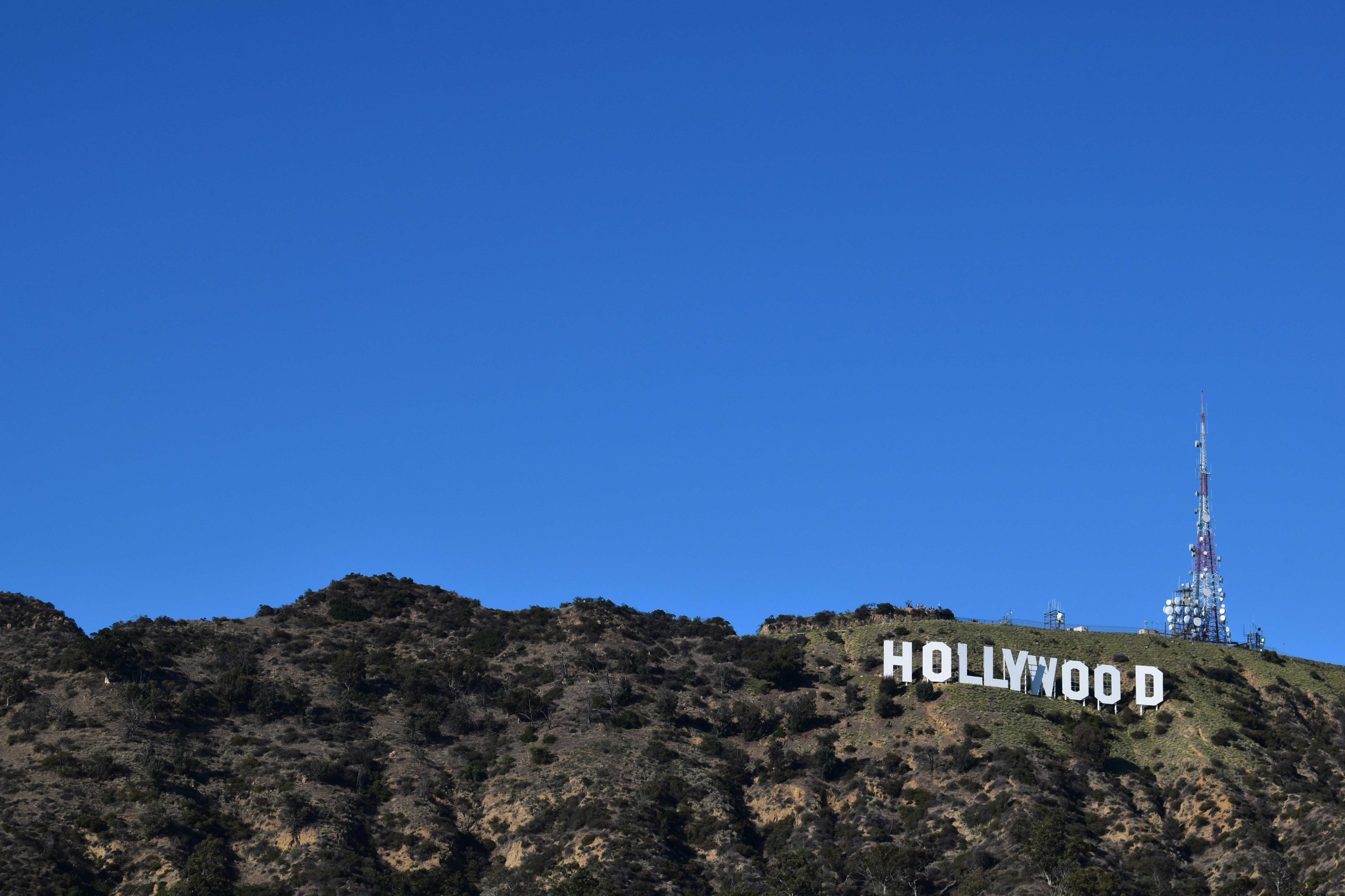 a tower on a hill