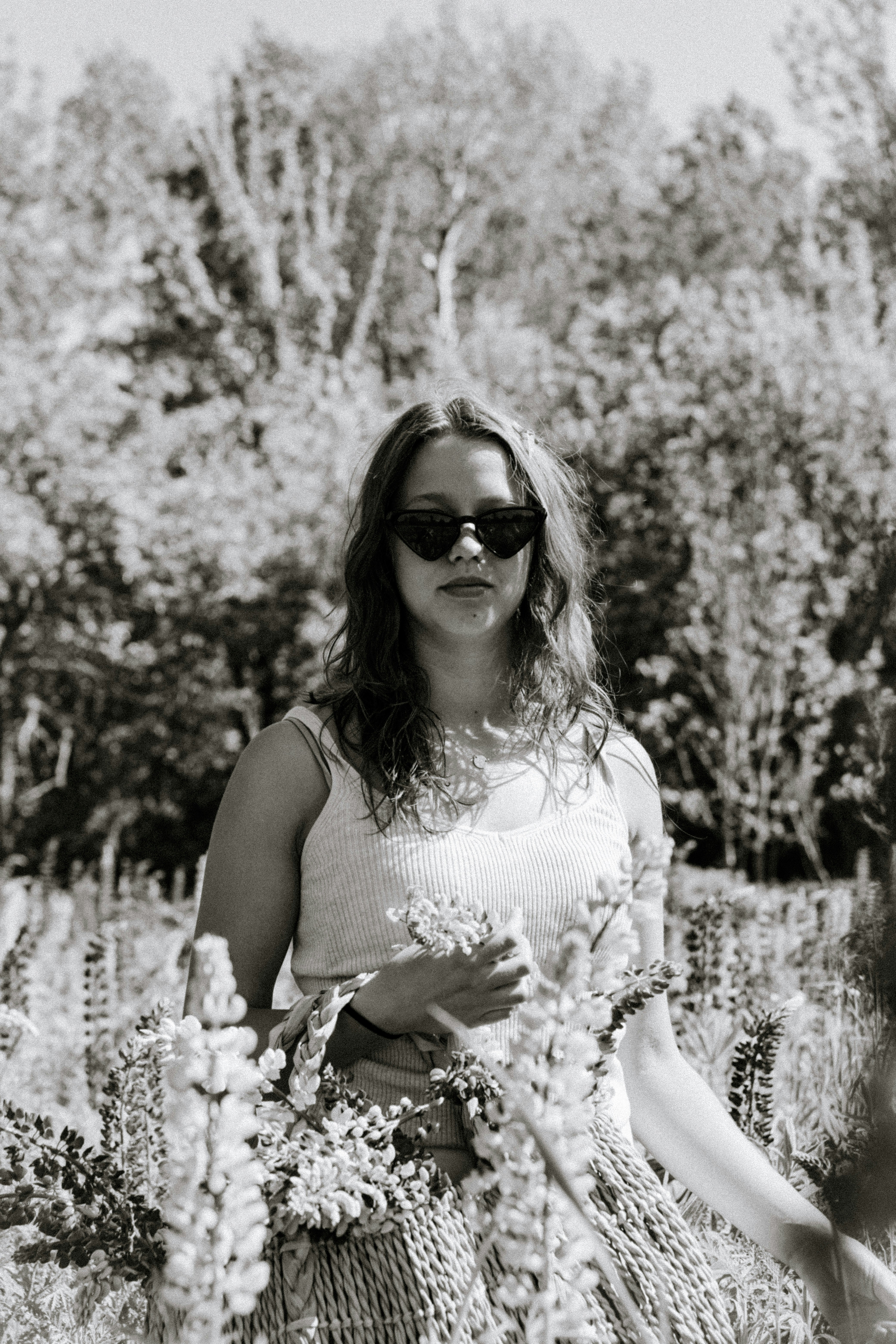 A woman wearing sunglasses photo – Free Grey Image on Unsplash