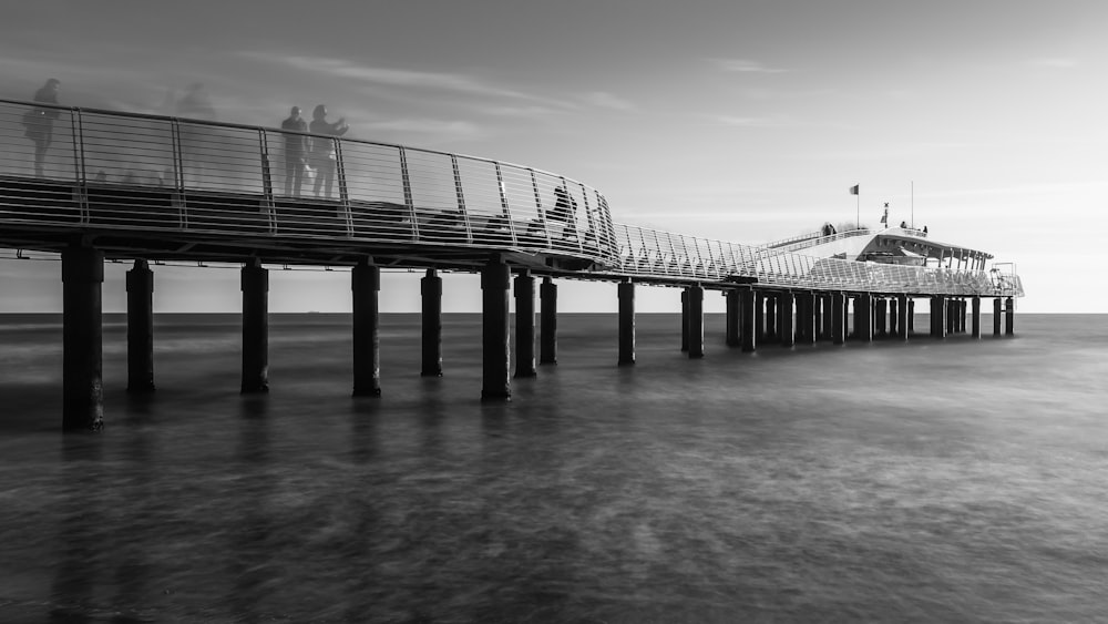 a bridge over water