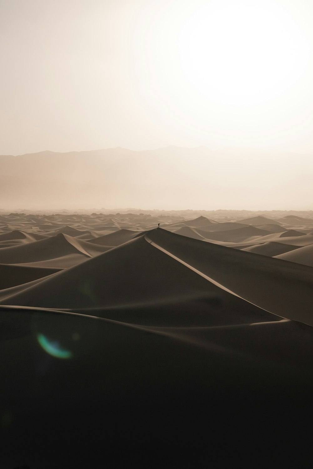 a view of a desert