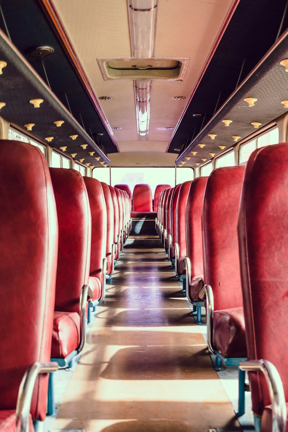 inside of a train