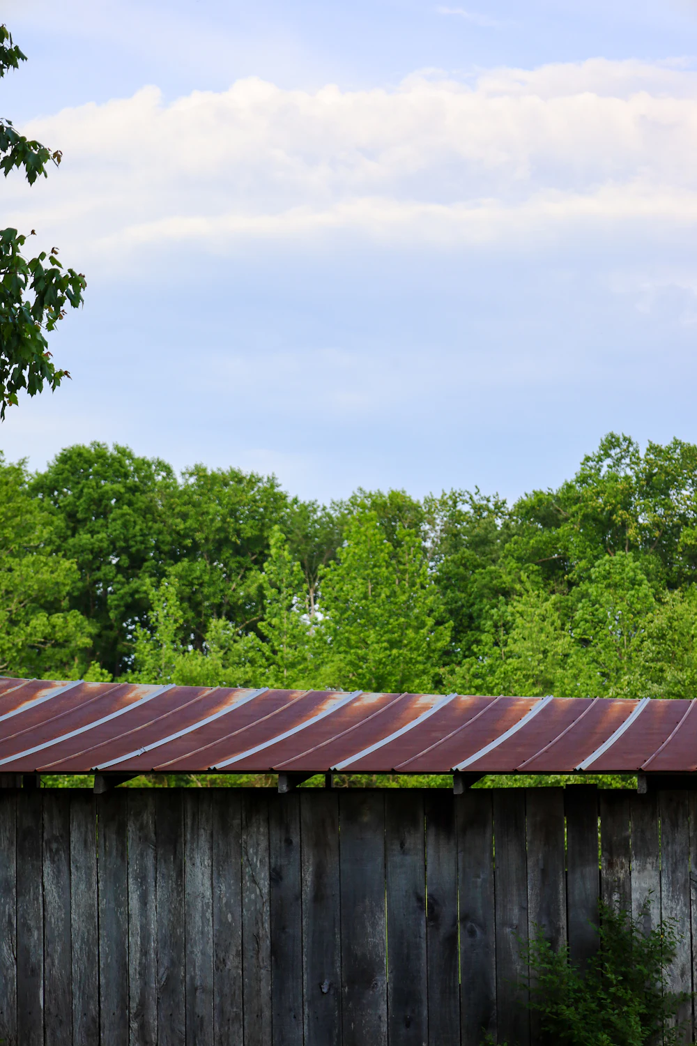 Rural Tennessee farmland