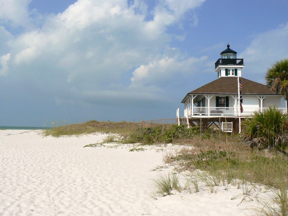 a house on a beach