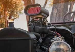 a motorcycle with a gas tank