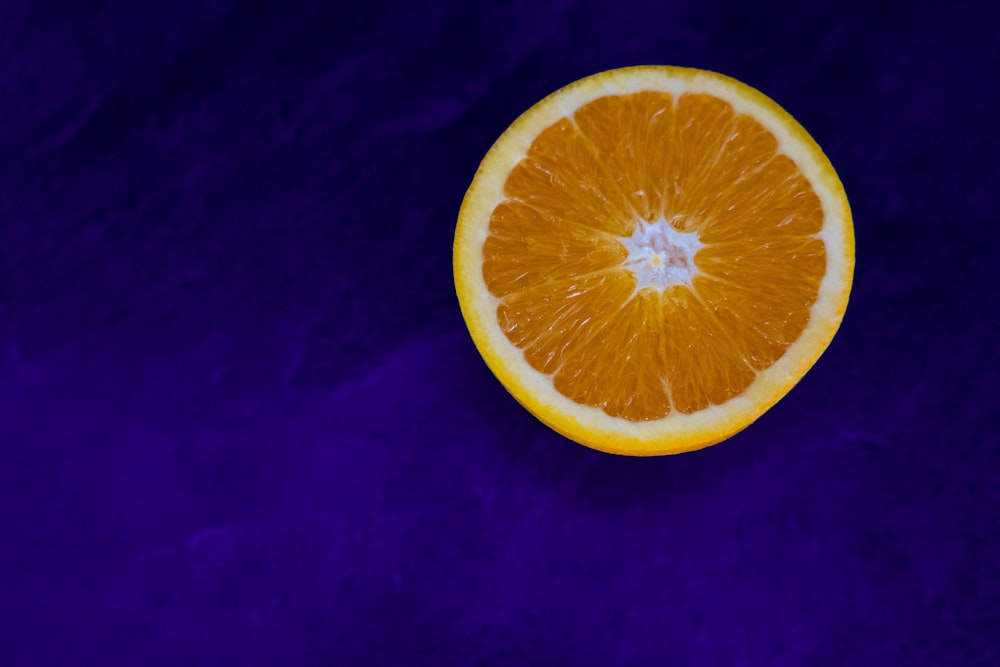 a slice of orange