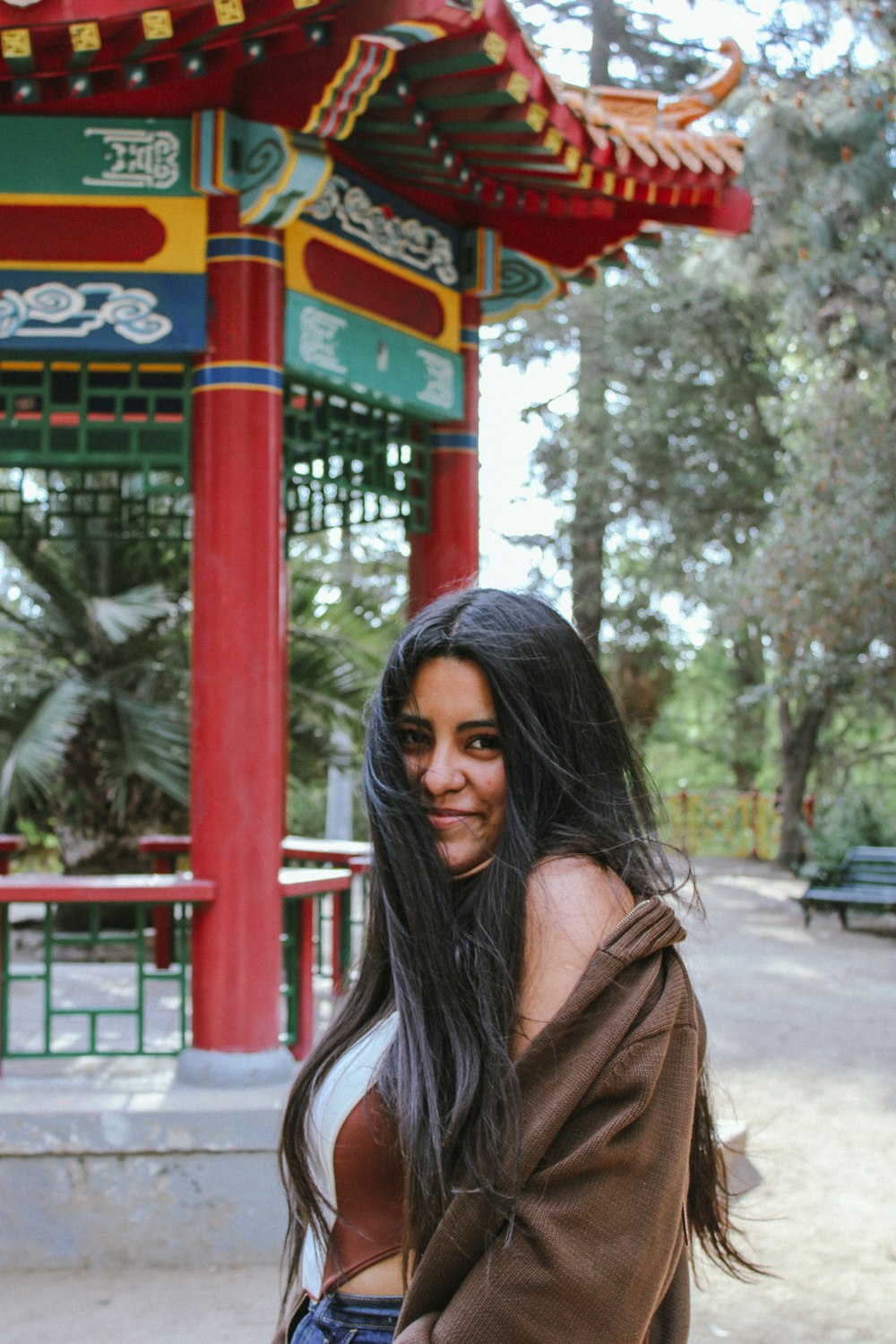 a woman posing for a picture