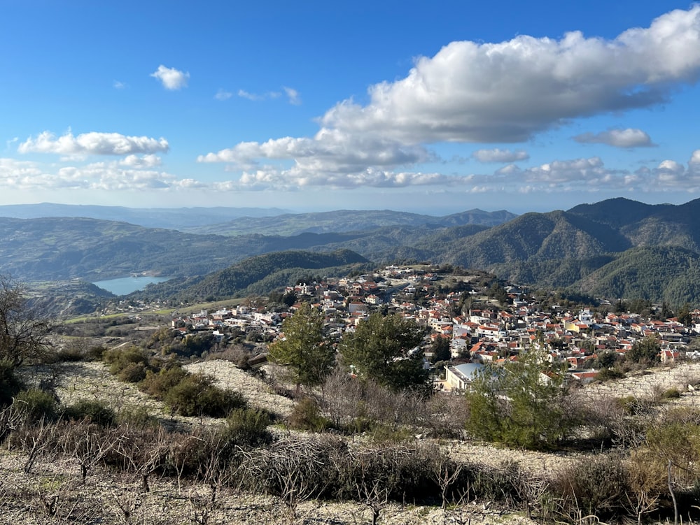 a city in the mountains