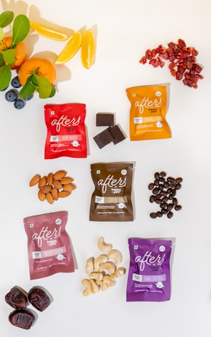 a group of different foods