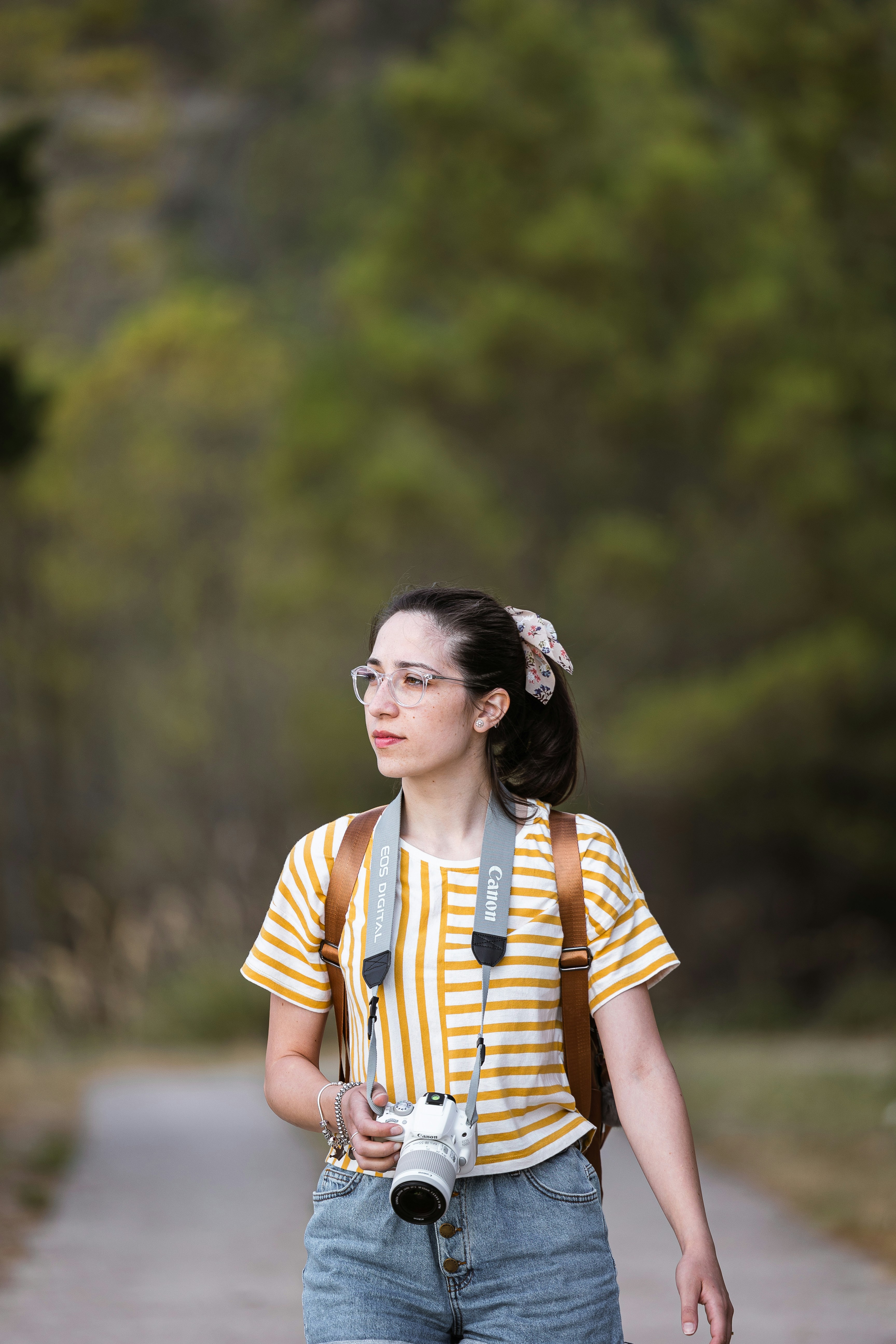 a person with a camera