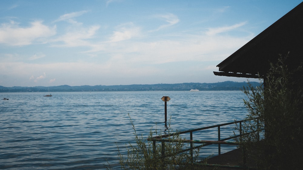 a dock over a body of water