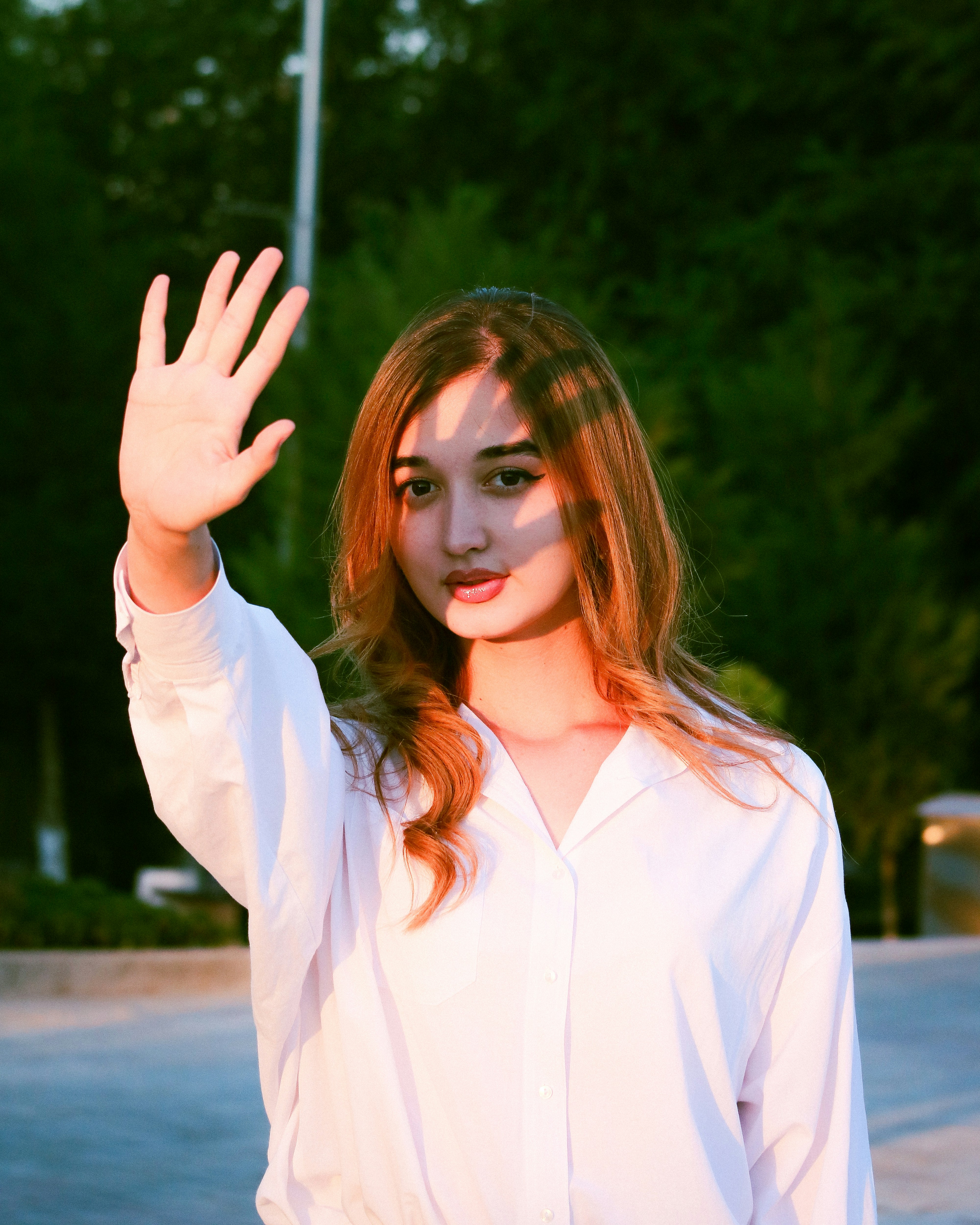 빨간 머리를 가진 여자