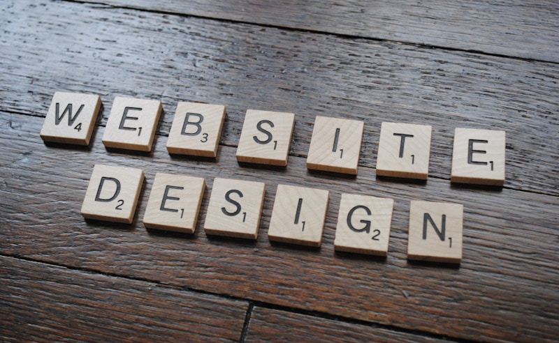 Group of white and black design system signs for B2B website