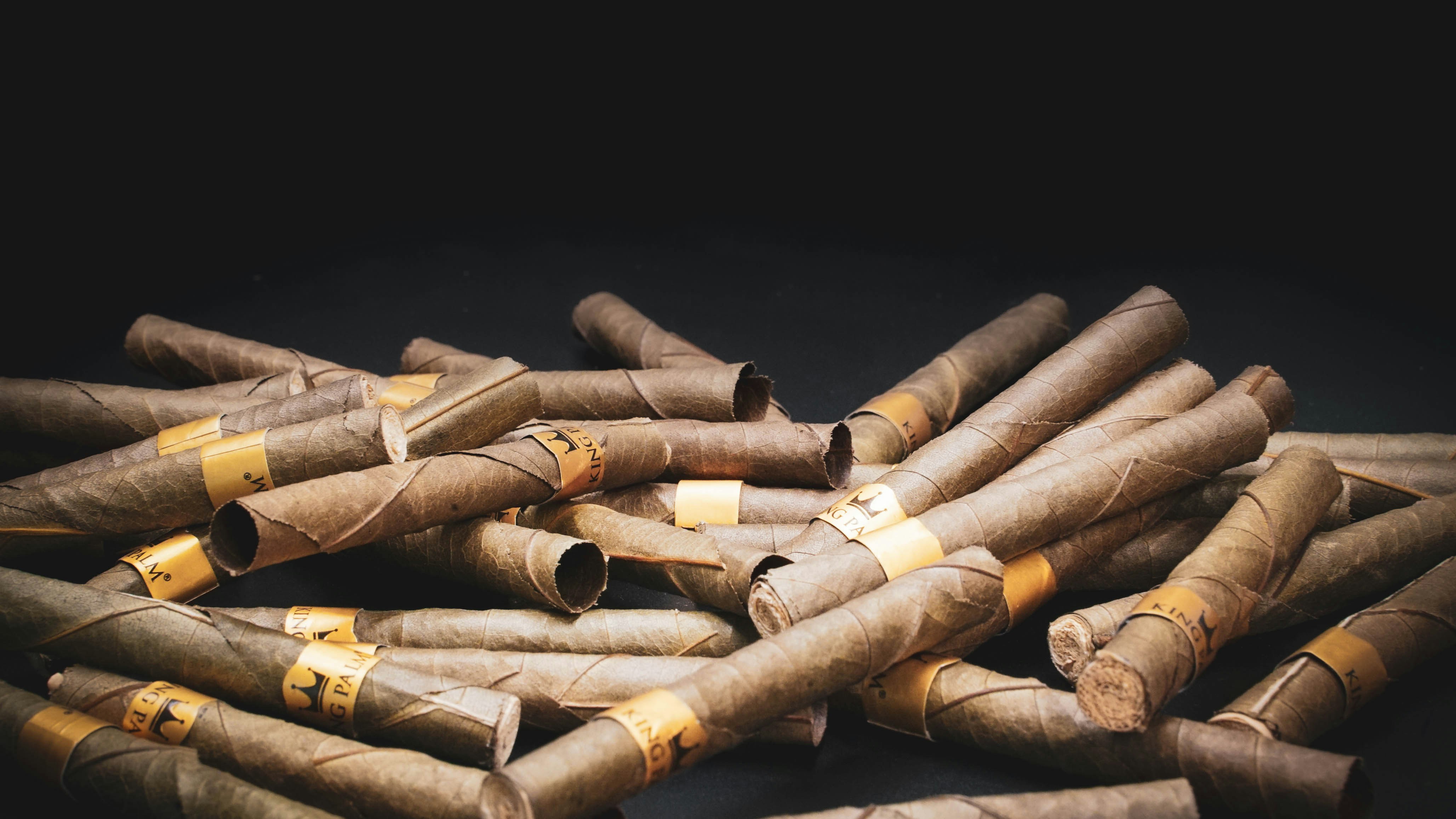Various materials used for pipe tobacco pouches