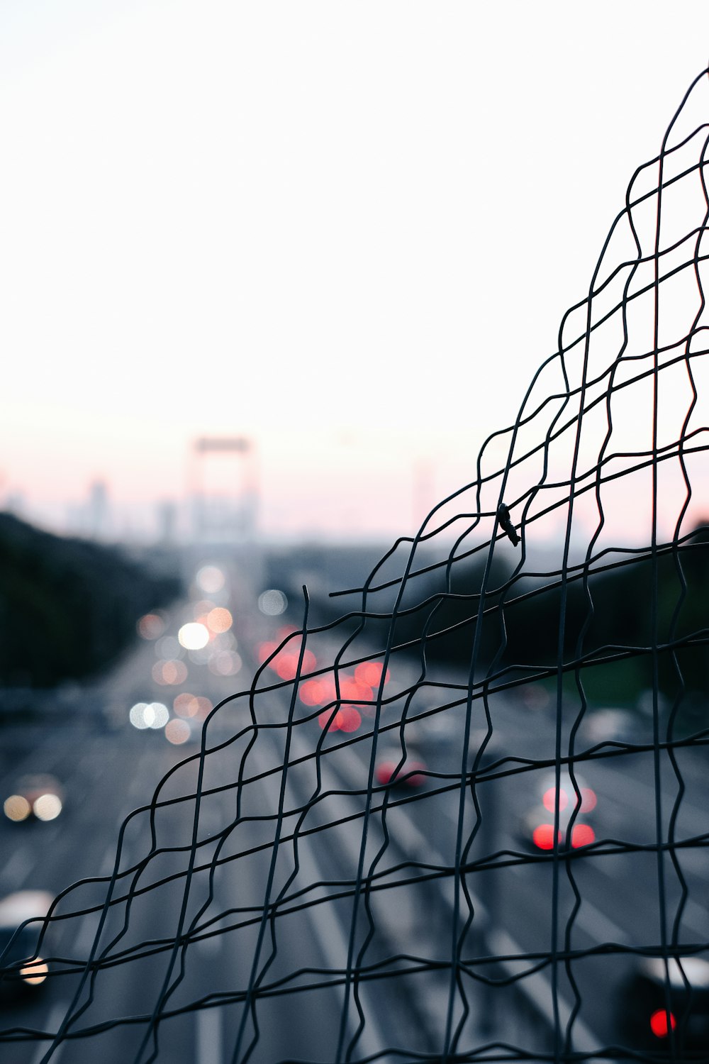 a close up of a barbed wire fence