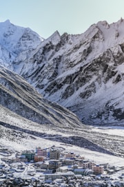 a town in the mountains