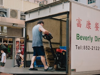 a man using a camera