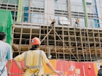 a man wearing a hard hat