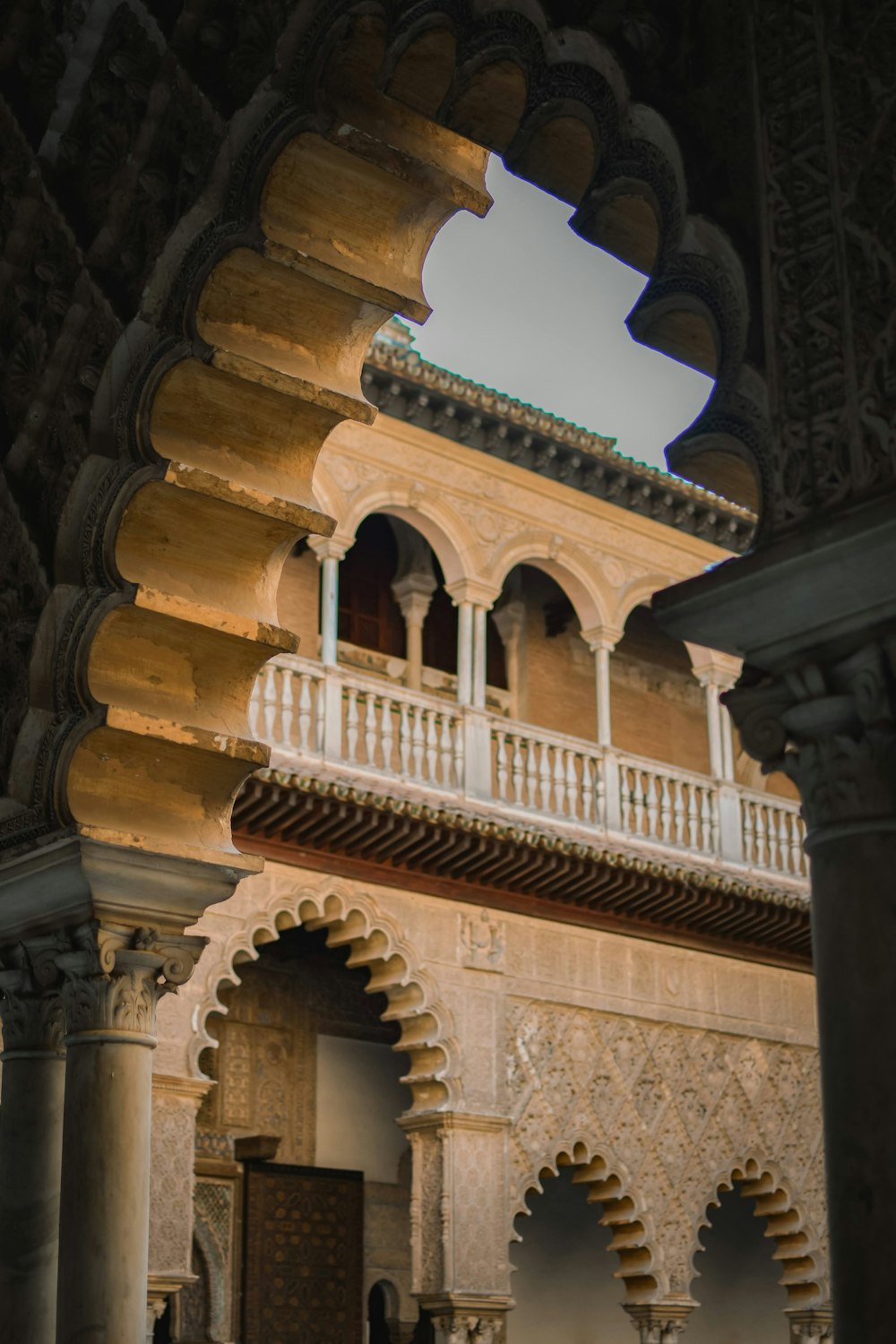 a building with a balcony