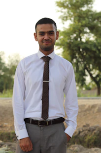 a man in a tie